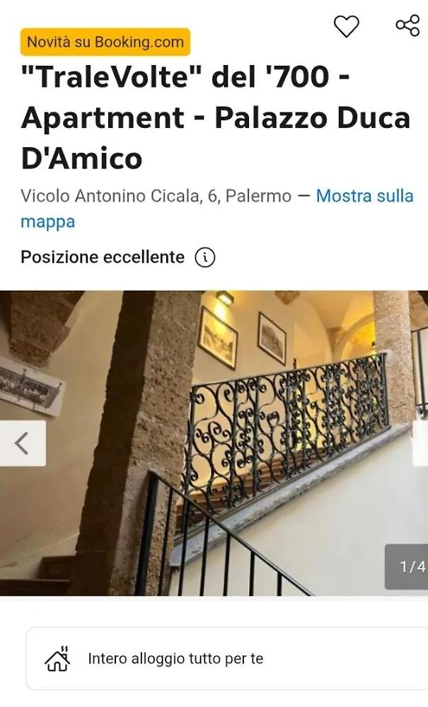Ferienwohnung Cortile Dei Mori Palermo Italien